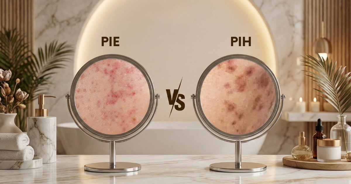 Cara Menghilangkan Bekas Jerawat Merah (PIE) vs Hitam (PIH) Panduan Medis & Skincare (Update 2026)
